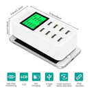 USB Hub Charging Station 8 port Phone Charger Multi Dock Charger Power Adapter - Tavice