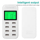 USB Hub Charging Station 8 port Phone Charger Multi Dock Charger Power Adapter - Tavice