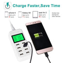 USB Hub Charging Station 8 port Phone Charger Multi Dock Charger Power Adapter - Tavice