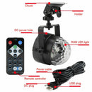 USB LED Disco Lights RGB Ball Party Strobe Effect Lamp Remote Sound Activated - Tavice