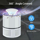USB Mosquito Insect Killer Electric Lamp LED Light Fly Bug Zapper Trap Catcher - Tavice