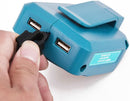 USB Port Phone Charger Adapter Li - ion Battery For Makita 18V 14.4V BL1830 NEW - Tavice