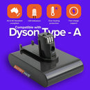 Vacuum Cleaner Battery Compatible with Dyson DC30 / DC31 (Type A) - Battery Mate