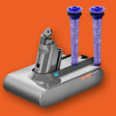 Vacuum Cleaner Battery Compatible with Dyson V6 Series + 2 Pre Filters Combo | For Dyson Vacuum DC61 DC62 DC72 DC58 DC59 V6 Animal - Battery Mate