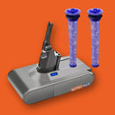 Vacuum Cleaner Battery For ALL Dyson V8 / SV10 | Full Capacity + 2 Pre Filters - Tavice