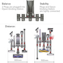 Vacuum Cleaner Wall Hanging Rack For Dyson V7 V8 V10 V11 V15 Holder Bracket Storage - Battery Mate