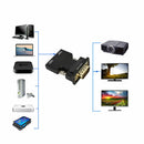 VGA to HDMI Male to Female Video Adapter Cable Converter with Audio HD 1080P - Tavice