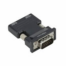 VGA to HDMI Male to Female Video Adapter Cable Converter with Audio HD 1080P - Tavice