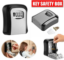 Wall Mounted Combination Lock Key Safe Storage Box Security Home Outdoor Digit - Tavice