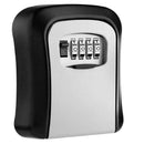 Wall Mounted Combination Lock Key Safe Storage Box Security Home Outdoor Digit - Tavice