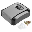 Wall Mounted Combination Lock Key Safe Storage Box Security Home Outdoor Digit - Tavice