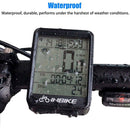 Waterproof Wireless Mountain Bike Computer Bicycle Speedometer Cycle Odometer MA - Tavice
