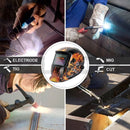 Welding Helmet Auto darkening Large View ARC TIG MIG Solar & Battery - Tavice