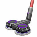 Wet And Dry Cleaning Mop Head Brush Head (+6 Mop Cloths) For Dyson Vacuum Cleaner V7 V8 V10 V11 V15 - Tavice