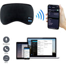 Wireless Bluetooth 5.0 Mask Stereo Eye Masks Headphones Earphone Sleep Music Mic - Tavice