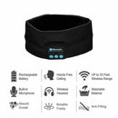 Wireless Bluetooth Headband Earphone Stereo Sport Headphone Headset GYM Sleep | Black - Tavice