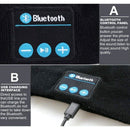 Wireless Bluetooth Headband Earphone Stereo Sport Headphone Headset GYM Sleep | Black - Tavice