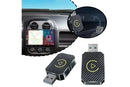 Wireless CarPlay & Android Auto Adapter 2 - in - 1 | Wired to Wireless USB Dongle for iOS & Android - Battery Mate