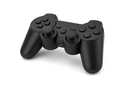 Wireless Controller Compatible for PS3 PlayStation 3 | Dual Vibration Gamepad (Black) - Tavice