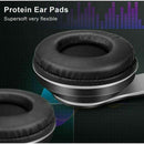 Wireless Earbud Earphone Headphone Headset Noise Cancelling Sound Music Over Ear - Black - Battery Mate