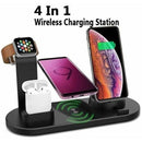 Wireless Fast Charger 4 in 1 | For iPhone, Samsung, AirPod Apple Watch - Tavice