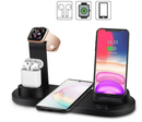 Wireless Fast Charger 4 in 1 | For iPhone, Samsung, AirPod Apple Watch - Tavice
