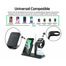 Wireless Fast Charger 4 in 1 | For iPhone, Samsung, AirPod Apple Watch - Tavice