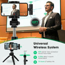 Wireless Lavalier Microphone Mic for iPhone iPad Vlog Live Stream YouTube Tiktok - Tavice
