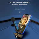 Wireless Lavalier Microphone Mic for iPhone iPad Vlog Live Stream YouTube Tiktok - Tavice