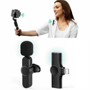 Wireless Lavalier Microphone Mic for iPhone iPad Vlog Live Stream YouTube Tiktok - Tavice