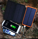 Wireless Power Bank with Solar Panel Recharging | Weatherproof PowerBank for Phones, iPads etc - Tavice