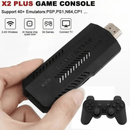 X2 Plus Upgraded Game Stick Retro Console Double Wireless Controller 40000+ games 64GB - Tavice