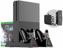 Xbox One Vertical Charger Stand with Cooling Fan - Dual Charging Docking Station - Tavice