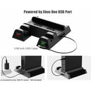 Xbox One Vertical Charger Stand with Cooling Fan - Dual Charging Docking Station - Tavice
