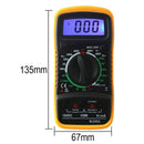 XL830L AC/DC Digital Multimeter Current New Tester Volt Meter Ohmmeter Ammeter - Tavice