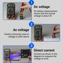 XL830L AC/DC Digital Multimeter Current New Tester Volt Meter Ohmmeter Ammeter - Tavice