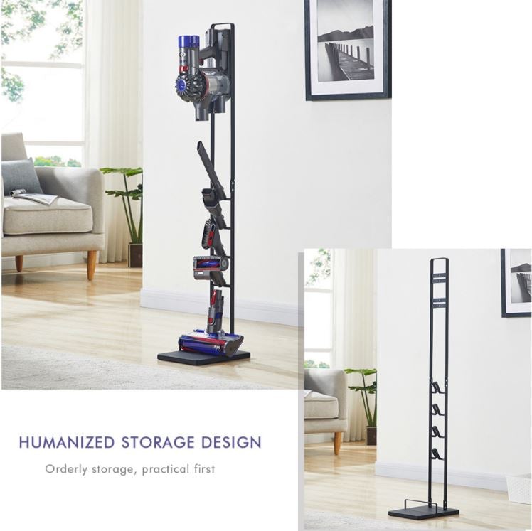 Dyson Cordless Vacuum Cleaner Metal Stand for All Dyson V6 V7 V8 V10 V11 (White)
