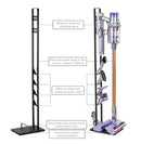 Dyson Cordless Vacuum Cleaner Metal Stand for All Dyson V6 V7 V8 V10 V11 (White)