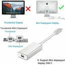 USB 3.1 Type-C to Mini DP Display Port Cable 4K Adapter Converter Notebook Mac