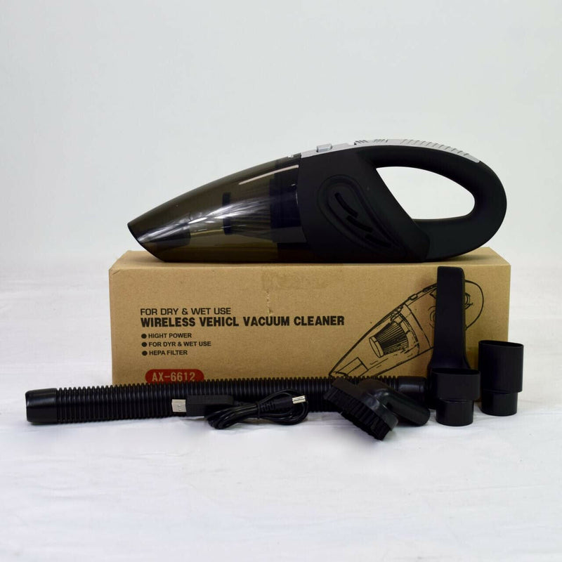 Portable Car Vacuum Cleaner Handheld 12V 120W Cordless Rechargeable