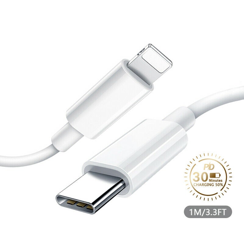 PD Fast Charging FOR iPhone to Type C Charger Cable for iPhone 13 12 11 Pro Max X XS