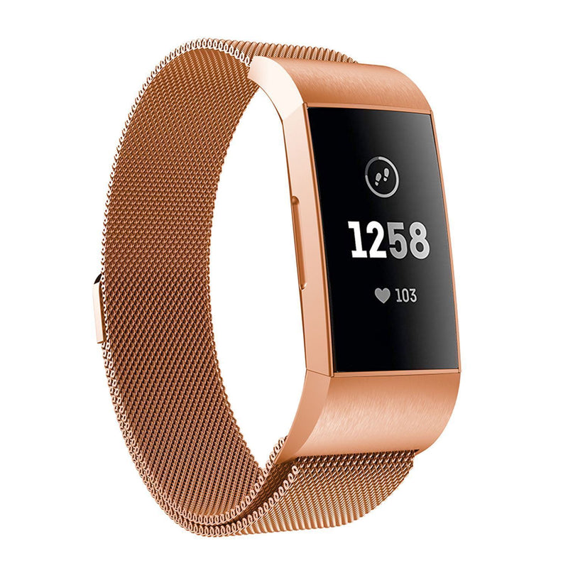 FOR Fitbit Charge 3 Watch Soft Replacement Band Strap Luxury Milenese *2020*