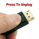 DP DisplayPort Male To HDMI Female 4K Adapter Cable Converter PC TV Projector