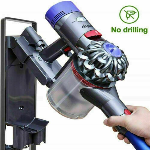 Dyson Cordless Vacuum Cleaner Metal Stand for All Dyson V6 V7 V8 V10 V11 (White)