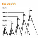 Professional Camera Tripod Stand Mount Phone Holder For iPhone / Samsung / DSLR / Phones