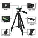 Professional Camera Tripod Stand Mount Phone Holder For iPhone / Samsung / DSLR / Phones