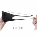 5Pcs Face Mask Reusable Washable Mouth Cover Unisex Masks Protective Adult (Black)