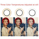 13" LED Ring Light Dimmable Lighting Kit Phone Selfie Tripod Stand Youtube Live