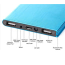 Portable Power Bank with Dual USB Battery Charger For iPhone Mobile Oppo Laptops
