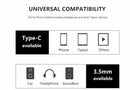 Type C USB-C to 3.5mm Male Audio AUX Cable Adapter For Car Stereo